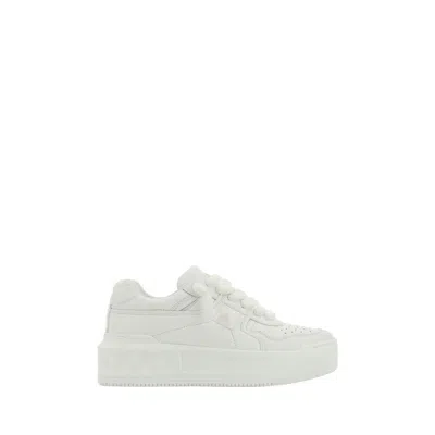 Valentino Garavani Extra Large One Stud Sneakers In White