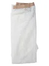 Valentino Garavani Floral Lace Knee High Socks In White