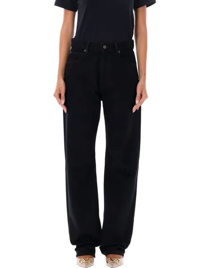 VALENTINO WOMEN'S STRAIGHT DENIM PANTS