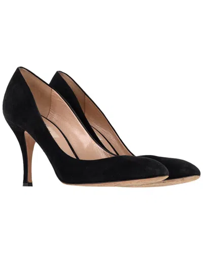 Pre-owned Valentino Garavani Valentino Women's Suede Studded Pump
