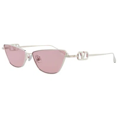 Valentino Women's Sunglasses In Metallic