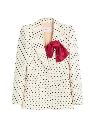 Valentino Women's Supergran Plusdepois Print Jacket In Neutral