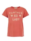 Valentino Panther Lady Graphic Print Crew Neck T-shirt
