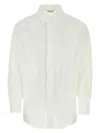 Valentino Garavani White Cotton Blend Oversize Shirt
