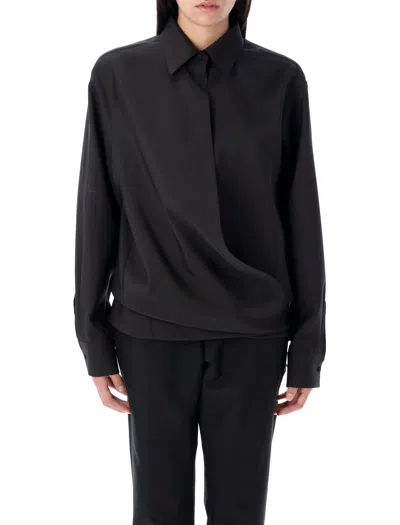 VALENTINO WOMEN'S TECHNO LIGHT WOOL SHIRT