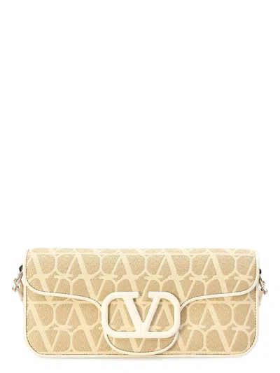 Valentino Garavani Women's Toile Iconographe And Leather Locã£â² Handbag