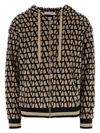Valentino Toile Iconographe Zip-up Hoodie