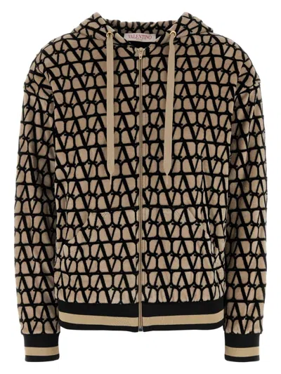 Valentino Women's Toile Iconographe Chenille Sweatshirt