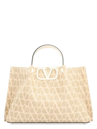 VALENTINO GARAVANI WOMEN'S TOILE ICONOGRAPHE HANDBAG