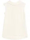 Valentino Sleeveless Silk Top Without In Multi