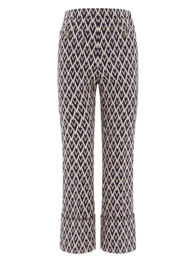 Valentino Women's Trousers In Blue