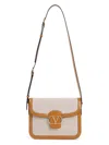 Valentino Women's Two-tone Canvas And Leather 9to5 Shoulder Bag | 6w2b0r15cjp Color Rek
