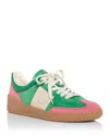 Valentino Upvillage Low Top Sneakers In Green/pink