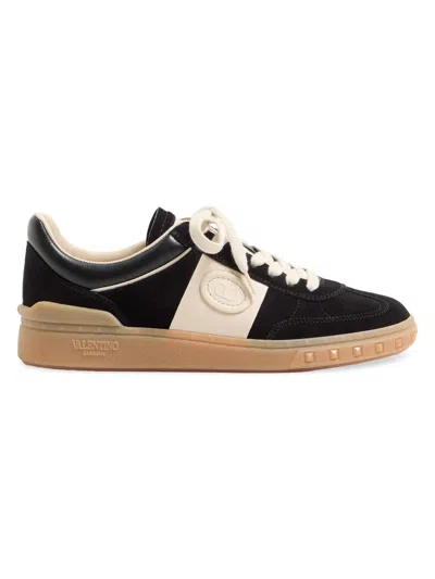 Valentino Garavani Women's Upvillage Crosta Sneakers In Black