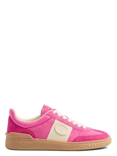 VALENTINO GARAVANI WOMEN'S UPVILLAGE LEATHER SNEAKERS