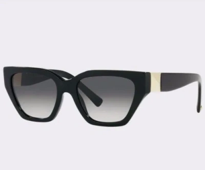 Pre-owned Valentino Women's Va4110 53mm Sunglasses Women's Black