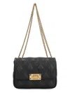 Valentino Garavani Garavani Quiltie 67 Small Shoulder Bag In Quilted Nappa Leather Woman Black Uni In Black