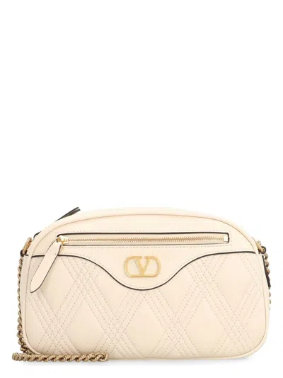 VALENTINO GARAVANI WOMEN'S VALENTINO GARAVANI - QUILTIE 67 LEATHER SHOULDER BAG