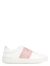 Valentino Rockstud Untitled Sneakers In White