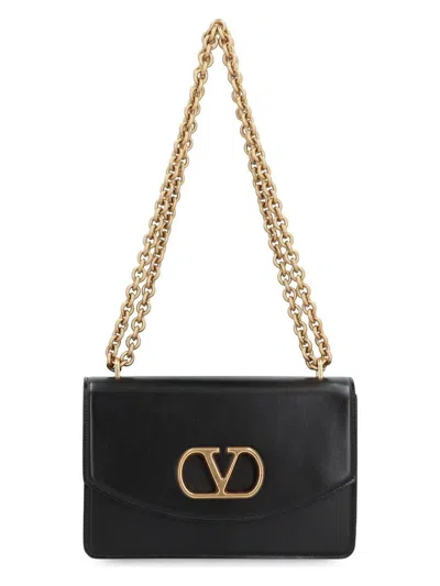 VALENTINO GARAVANI WOMEN'S VALENTINO GARAVANI - VAIN LEATHER SHOULDER BAG