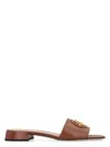 Valentino Vlogo Signature Leather Sandal