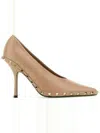 Valentino Garavani Garavani Rockstud Pointed Toe Pumps In Pink