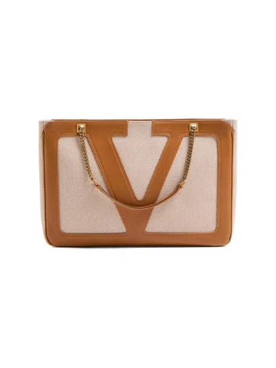 Valentino Garavani Women's Viva Superstar Medium Canvas Shopping Bag