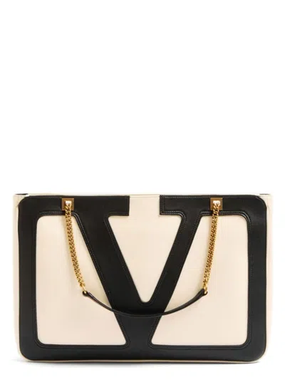Valentino Garavani Women's Viva Superstar Medium Tote In White