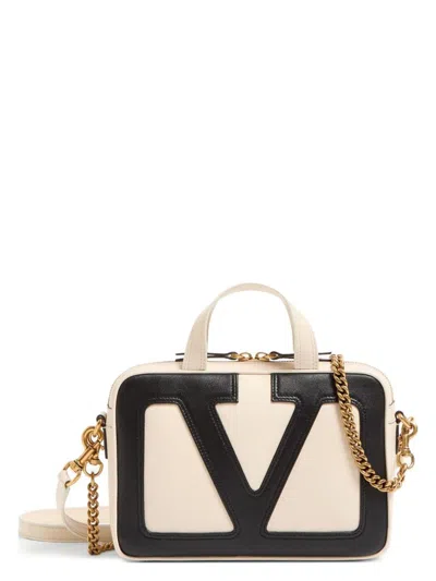 VALENTINO GARAVANI WOMEN'S VIVA SUPERSTAR SMALL LEATHER DUFFLE BAG