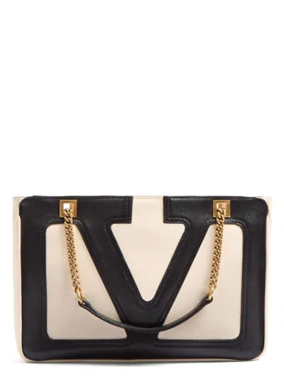 VALENTINO GARAVANI WOMEN'S VIVA SUPERSTAR SMALL LEATHER TOTE