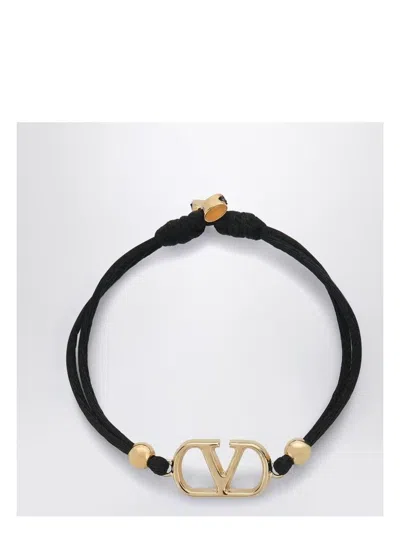 Valentino Garavani Women's Vlogo Bracelet In Nero