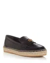 Valentino Garavani Women's Vlogo Espadrille Loafers In Natural/tabacco