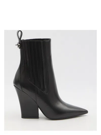 VALENTINO GARAVANI WOMEN'S VLOGO LOCKETTE BOOTIES