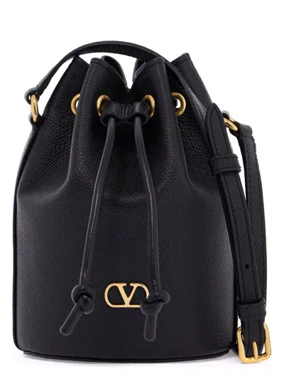 Valentino Garavani Women's Vlogo Mini Drawstring In Nero