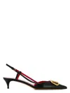 Valentino Garavani Woman Pumps Black Size 8 Soft Leather In Black