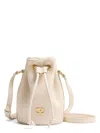Valentino Women's Mini Drawstring Vlogo Signature In Ivory