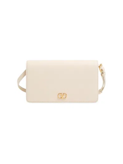 Valentino Garavani Women's Vlogo Signature Mini Shoulder Bag In White