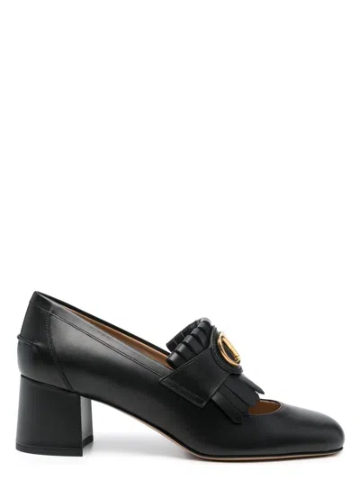 VALENTINO GARAVANI WOMEN'S VLOGO SIGNAUTRE LEATHER LOAFERS