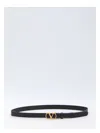 Valentino Garavani Vlogo Signature Belt In Black