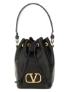 Valentino Vlogo Signature Mini Leather Bucket Bag