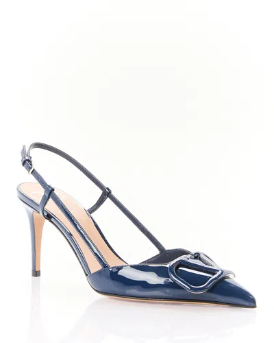 Valentino Garavani Women's Vlogo Slingback Pumps In Multi