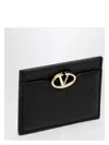 Valentino Vlogo The Bold Black Card Holder In Black