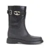 Valentino Vlogo The Bold Edition Rain Boots In Black