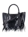 Valentino Vlogo Small Handbag In Black
