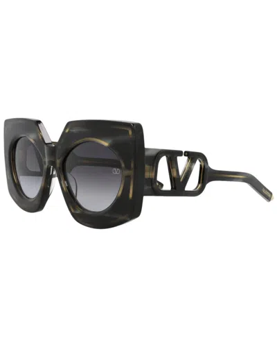 Valentino Women's Vls-127a53 53mm Sunglasses In Black