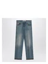 Valentino Straight-fit Denim Pants With Colorful Embellishments