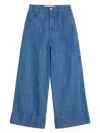 Valentino Lightweight Denim Trousers Woman Denim 29 In Mbluedenim