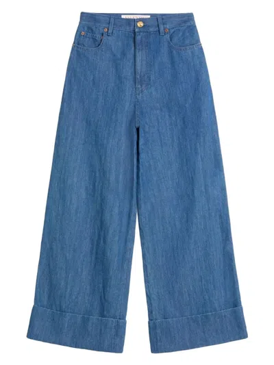 Valentino Lightweight Denim Trousers Woman Denim 29