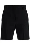 Valentino Grisaille Bermuda Shorts In Black