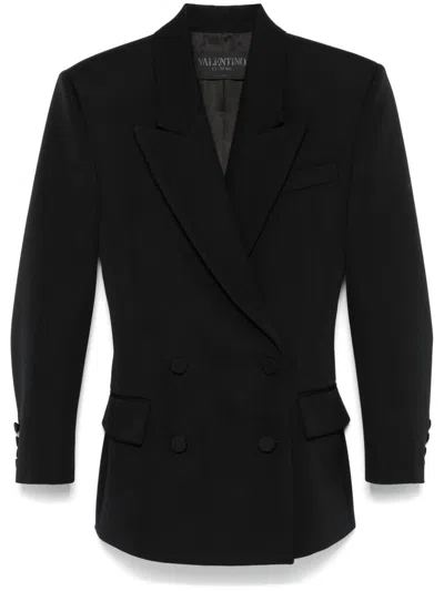 Valentino Women's Wool Jacket In Black